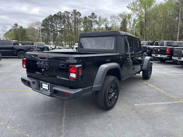 2023 Black Clearcoat Jeep Gladiator Sport 4X4 Truck