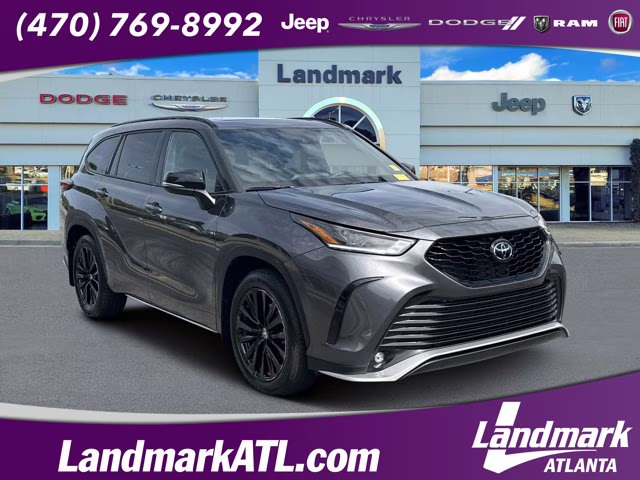 2024 Magnetic Gray Metallic Toyota Highlander Others FWD SUV