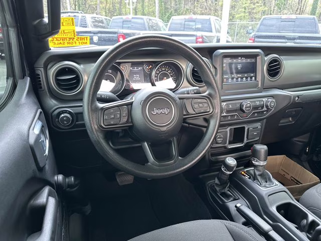 2023 Black Clearcoat Jeep Gladiator Sport 4X4 Truck