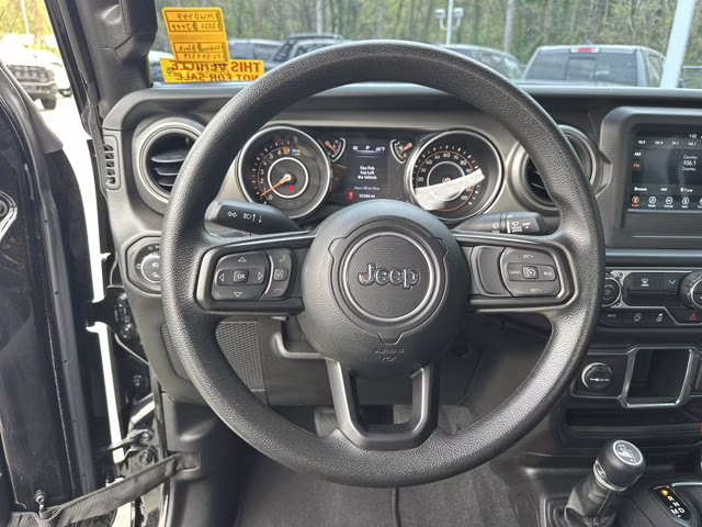 2023 Black Clearcoat Jeep Gladiator Sport 4X4 Truck