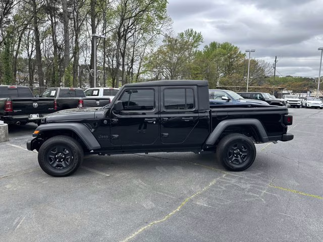 2023 Black Clearcoat Jeep Gladiator Sport 4X4 Truck