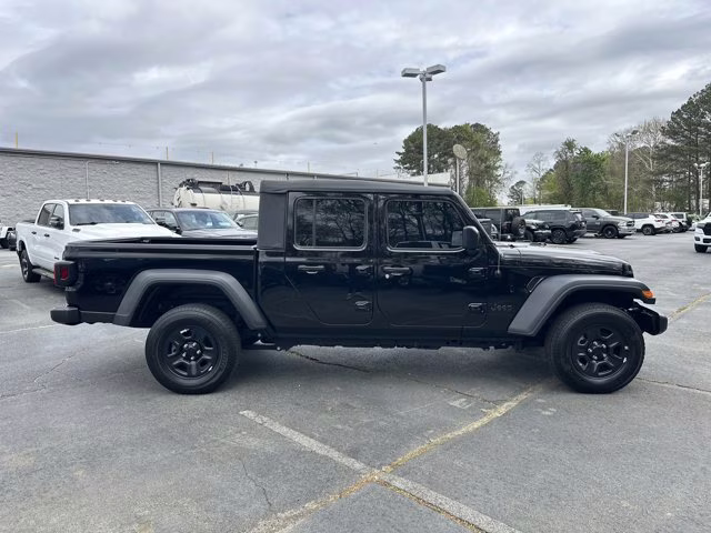 2023 Black Clearcoat Jeep Gladiator Sport 4X4 Truck