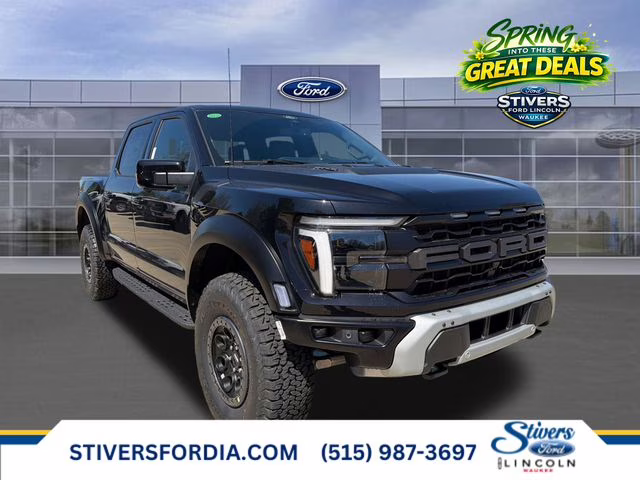 2026 Agate Black Metallic Ford F-150 Raptor 4X4 Truck