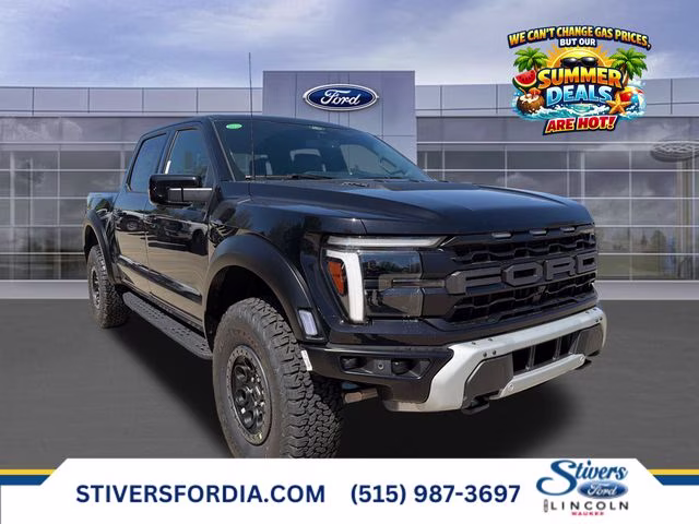 2026 Agate Black Metallic Ford F-150 Raptor 4X4 Truck