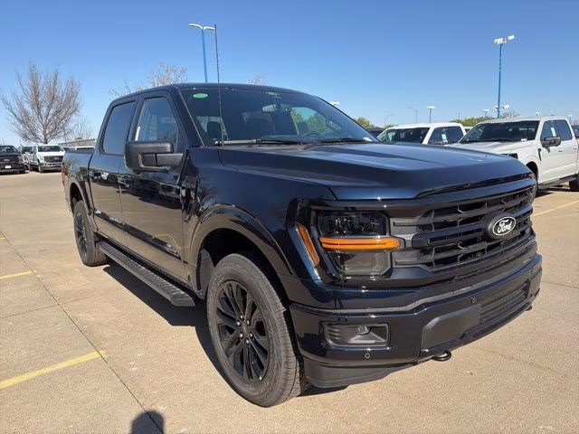 2026 Antimatter Blue Metallic Ford F-150 XLT 4X4 Truck