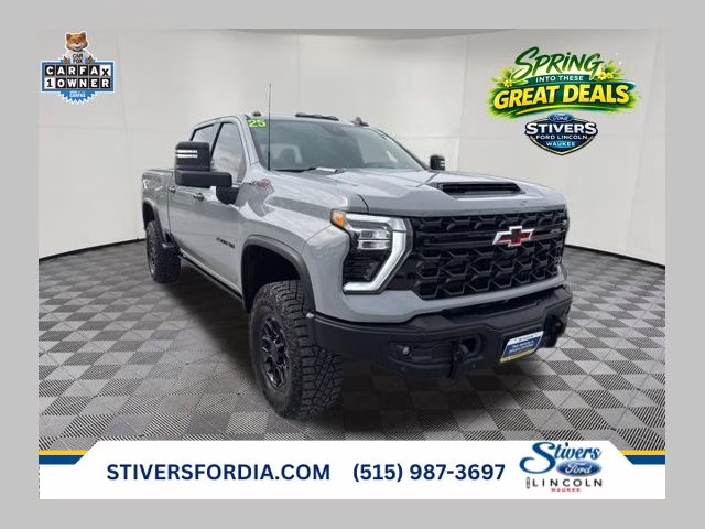 2025 Slate Gray Metallic Chevrolet Silverado 2500HD ZR2 4X4 Truck