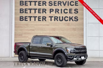 2025 Green Ford F-150 Raptor 4X4 Truck