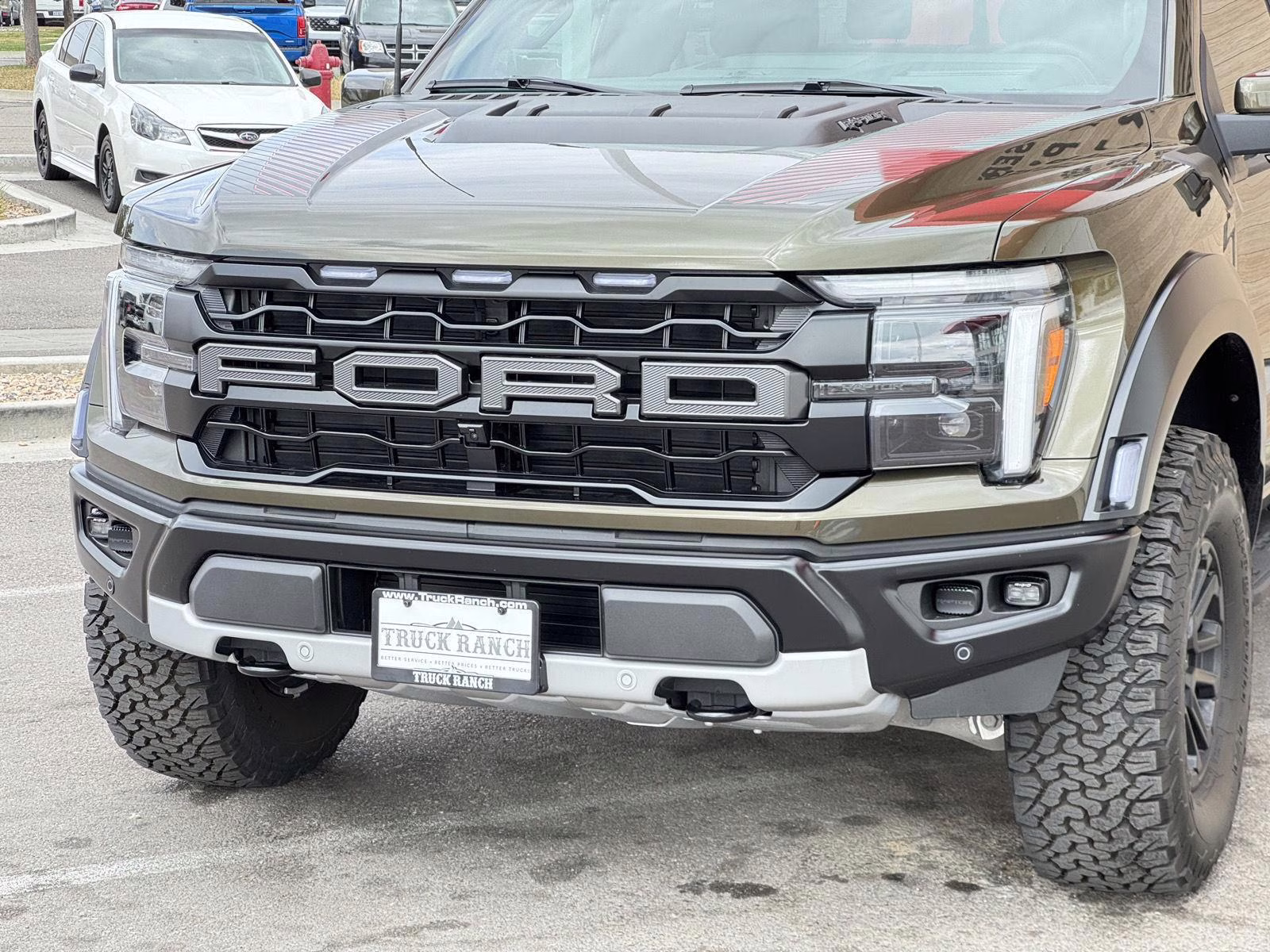 2025 Shelter Green Ford F-150 Raptor 4X4 Truck