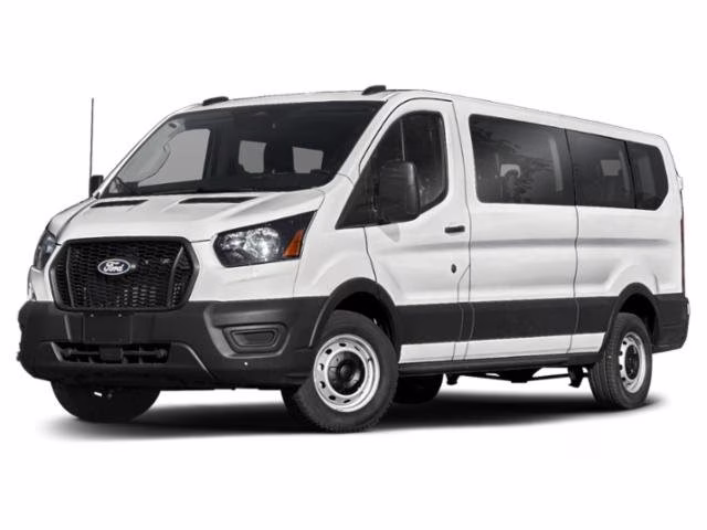 2026 Oxford White Ford Transit Passenger Wagon XL RWD Van