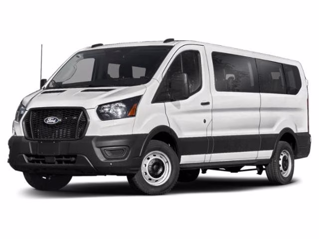 2026 Oxford White Ford Transit Passenger Wagon XL RWD Van