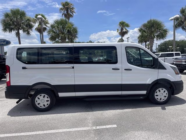 2026 Oxford White Ford Transit Passenger Wagon XL RWD Van