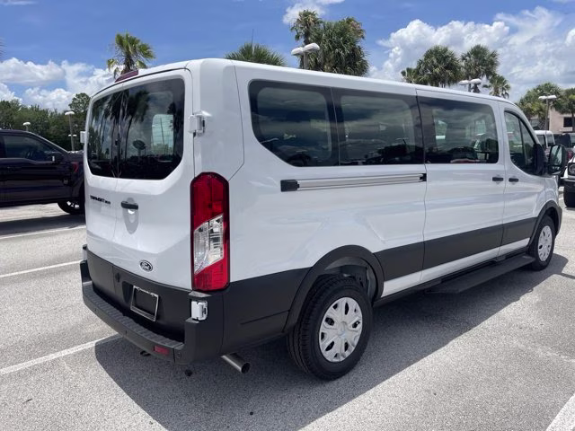 2026 Oxford White Ford Transit Passenger Wagon XL RWD Van