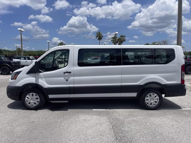 2026 Oxford White Ford Transit Passenger Wagon XL RWD Van