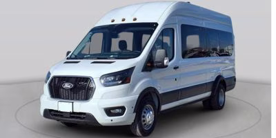 2026 Agate Black Metallic Ford Transit Passenger Wagon XLT RWD Van