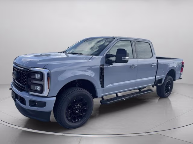 2026 Glacier Gray Metallic Tri-Coat Ford Super Duty F-350 SRW LARIAT 4X4 Truck