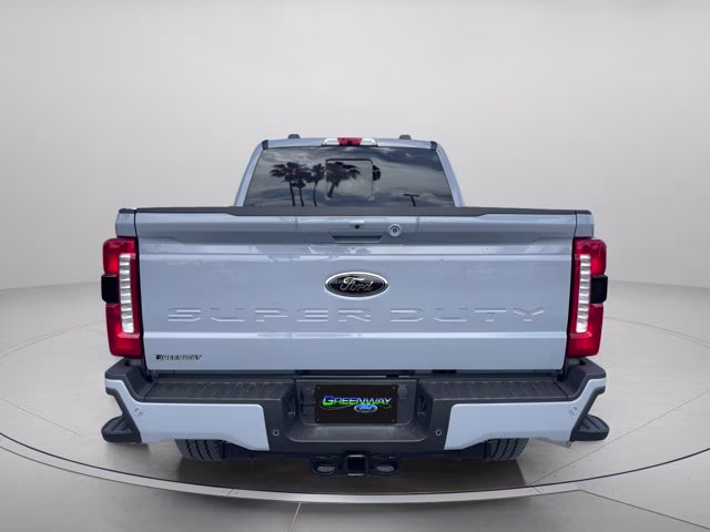 2026 Glacier Gray Metallic Tri-Coat Ford Super Duty F-350 SRW LARIAT 4X4 Truck