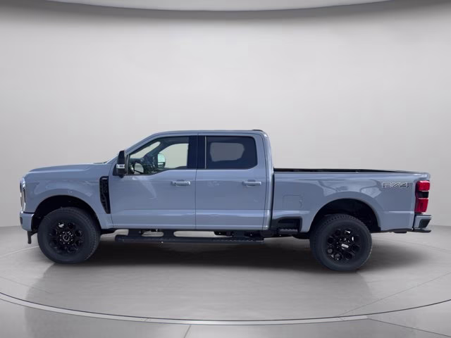 2026 Glacier Gray Metallic Tri-Coat Ford Super Duty F-350 SRW LARIAT 4X4 Truck