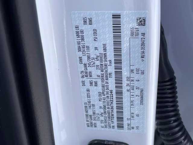 2026 Oxford White Ford F-150 XL RWD Truck