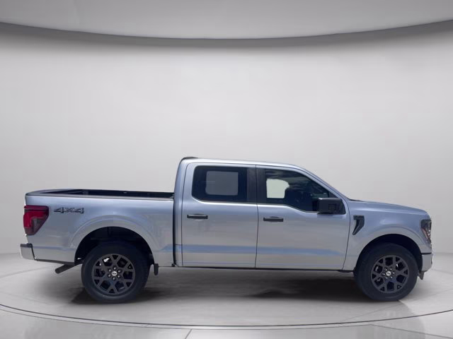 2026 Iconic Silver Metallic Ford F-150 STX 4X4 Truck