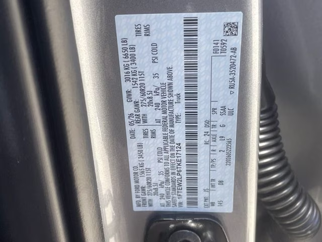 2026 Iconic Silver Metallic Ford F-150 STX 4X4 Truck