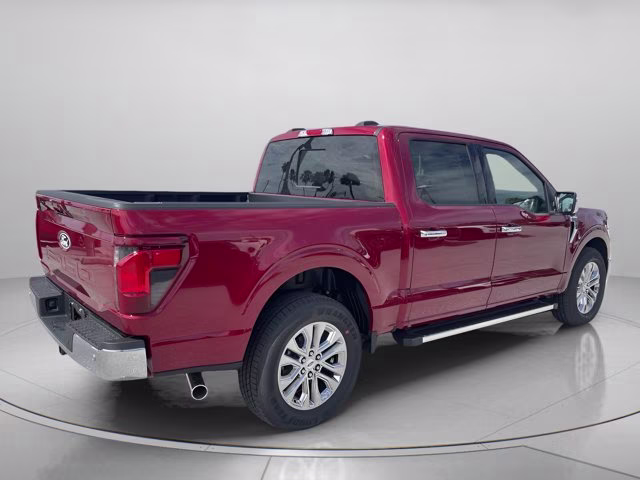 2026 Ruby Red Metallic Tinted Clearcoat Ford F-150 XLT RWD Truck