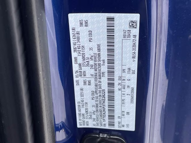 2026 Argon Blue Metallic Ford F-150 STX RWD Truck