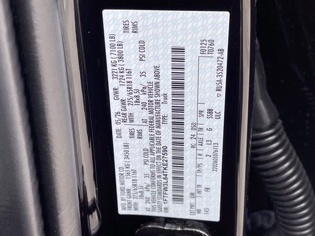 2026 Agate Black Metallic Ford F-150 XLT 4X4 Truck