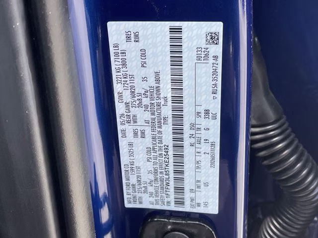 2026 Argon Blue Metallic Ford F-150 XLT 4X4 Truck