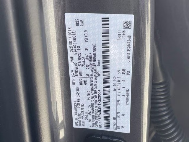 2026 Carbonized Gray Metallic Ford F-150 LARIAT 4X4 Truck