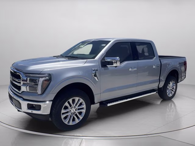 2026 Iconic Silver Metallic Ford F-150 LARIAT 4X4 Truck