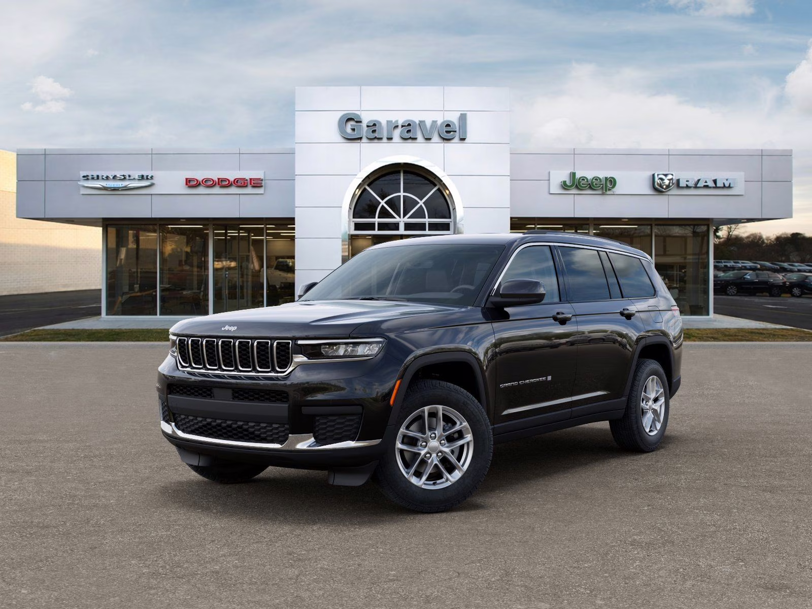 2026 Diamond Black Crystal Pearlcoat Jeep Grand Cherokee L Laredo 4X4 SUV