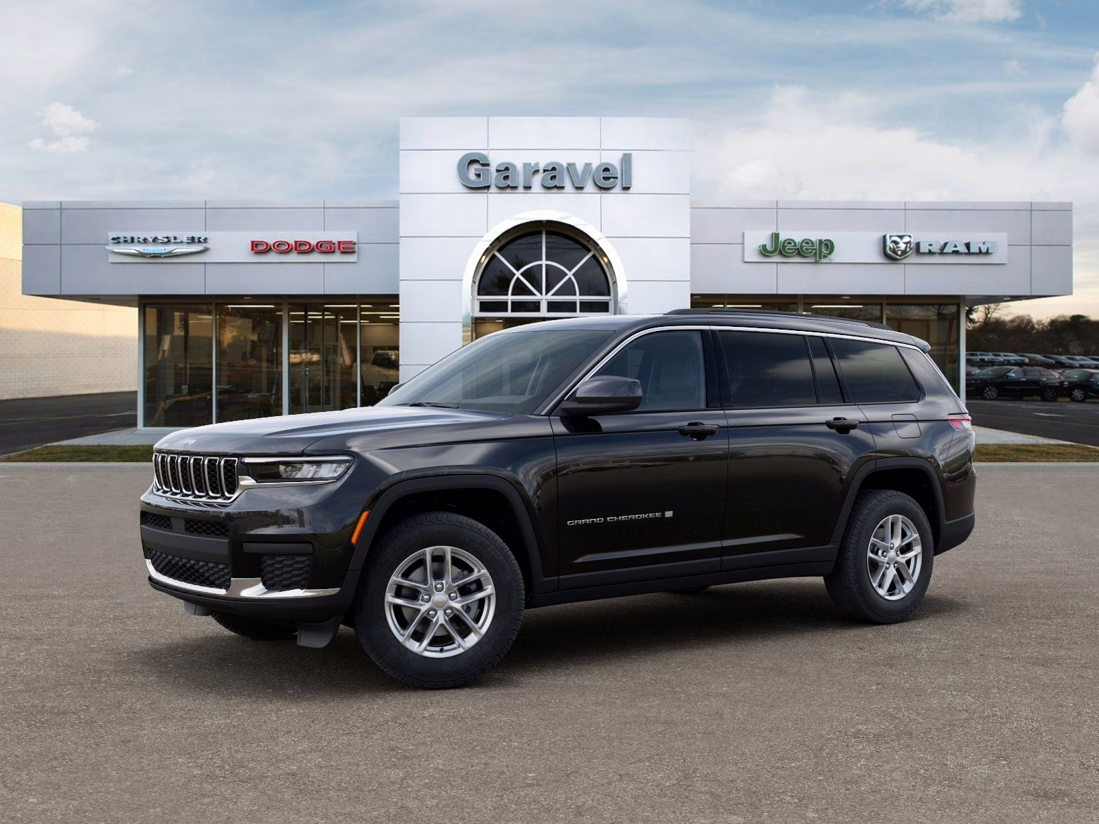 2026 Diamond Black Crystal Pearlcoat Jeep Grand Cherokee L Laredo 4X4 SUV