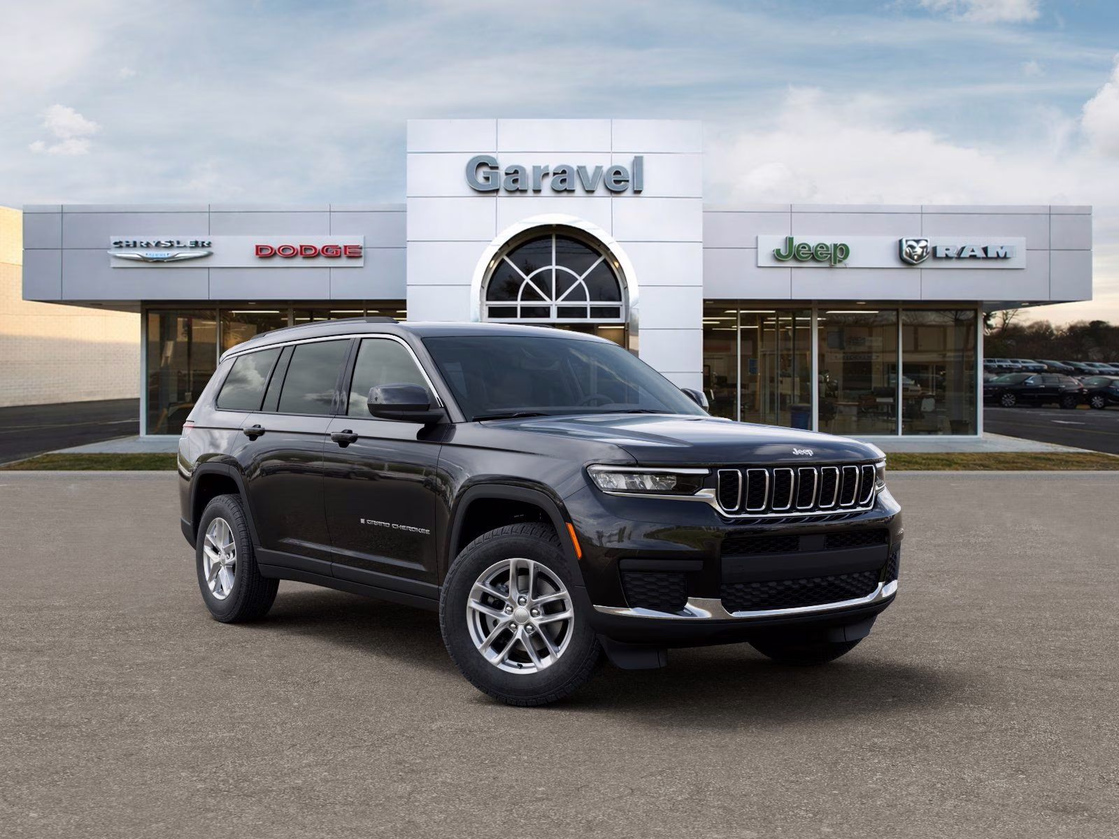2026 Diamond Black Crystal Pearlcoat Jeep Grand Cherokee L Laredo 4X4 SUV