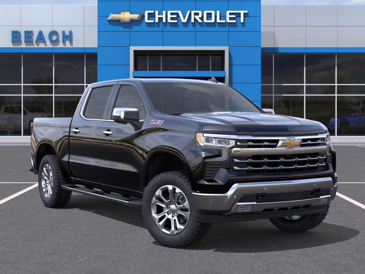 2026 Black Chevrolet Silverado 1500 LTZ 4X4 Truck