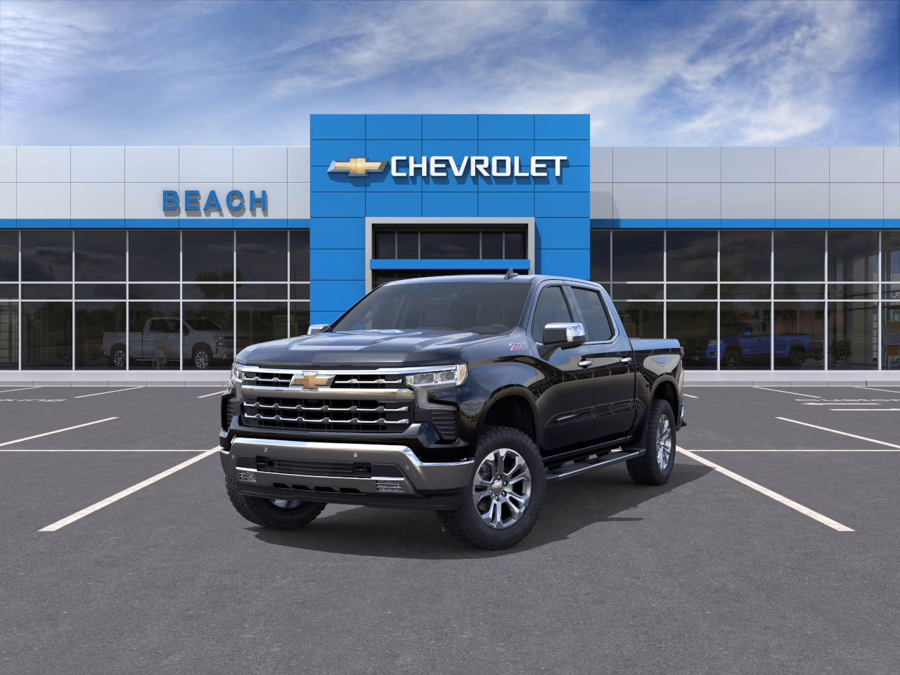 2026 Black Chevrolet Silverado 1500 LTZ 4X4 Truck