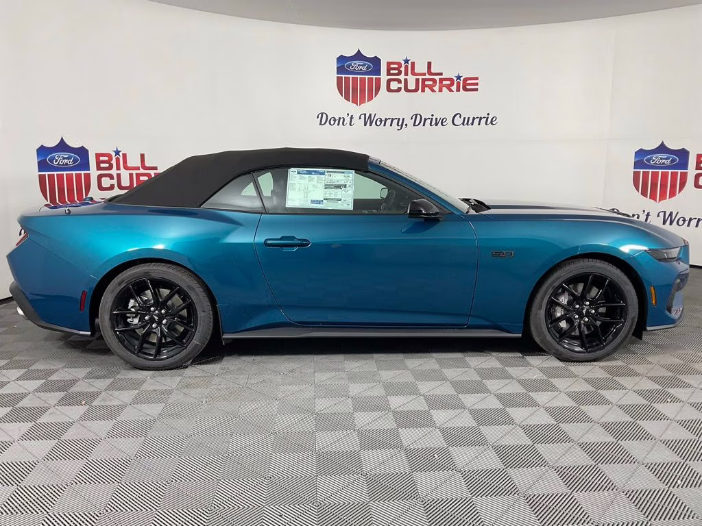 2026 Blue Ford Mustang GT Premium RWD Convertible