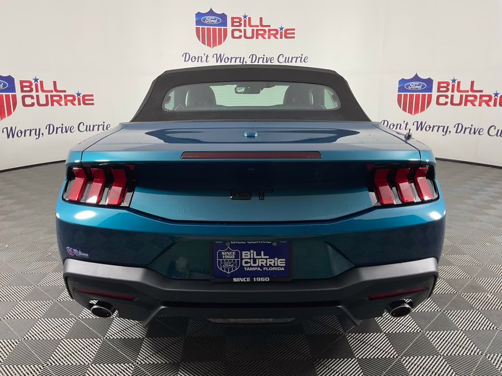 2026 Blue Ford Mustang GT Premium RWD Convertible
