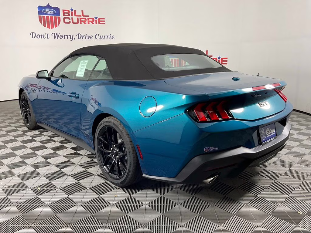 2026 Blue Ford Mustang GT Premium RWD Convertible