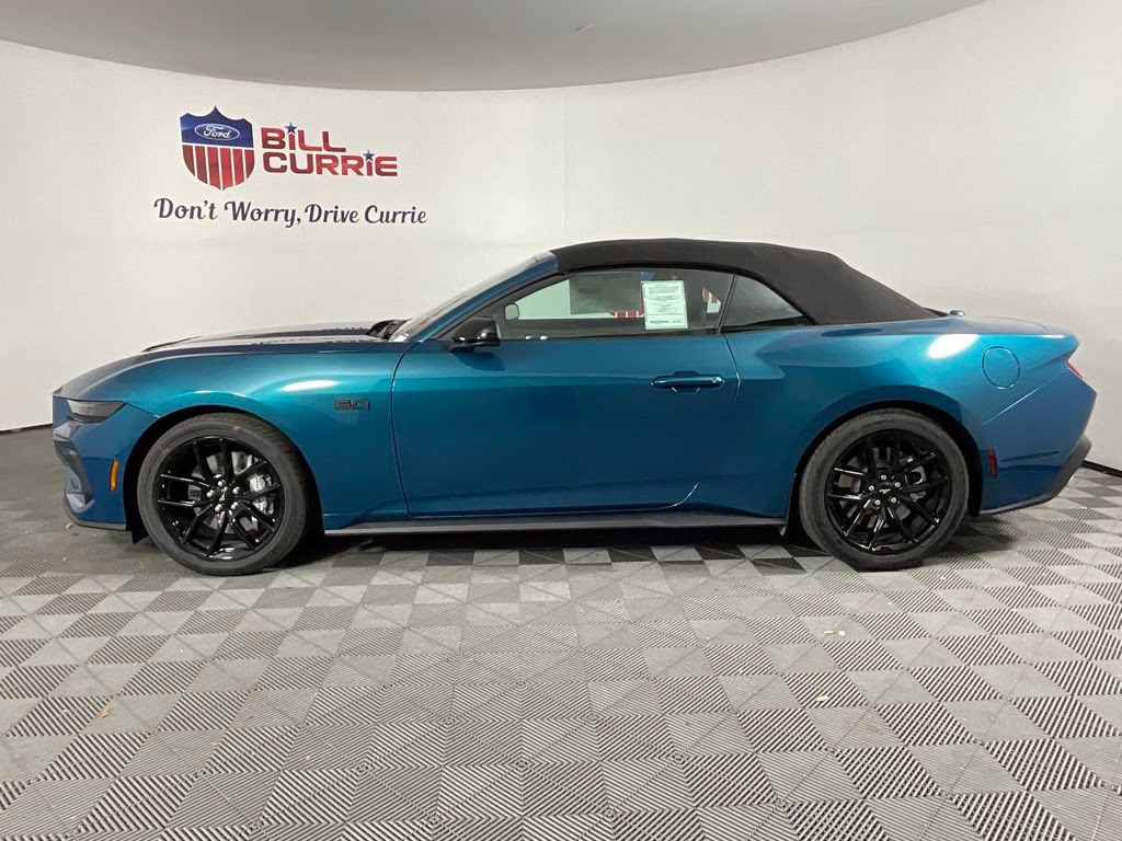 2026 Blue Ford Mustang GT Premium RWD Convertible