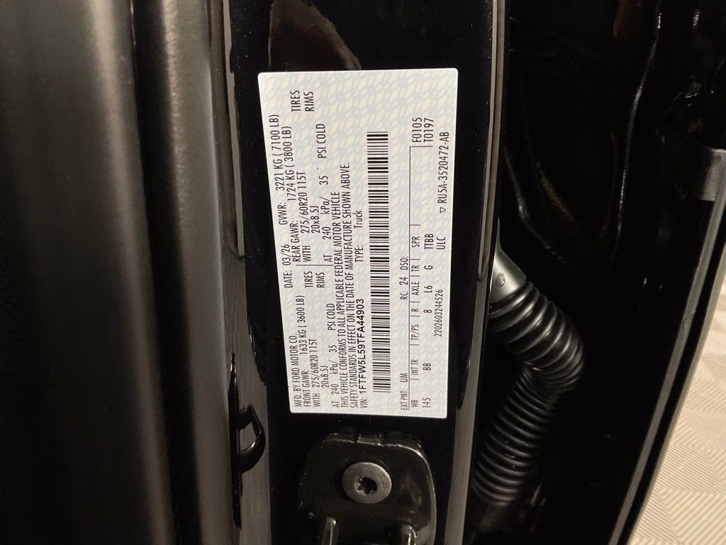 2026 Black Ford F-150 Lariat 4X4 Truck