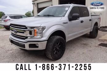 2019 Silver Ford F-150 XLT 4X4 Truck