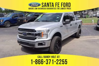 2019 Silver Ford F-150 XLT 4X4 Truck