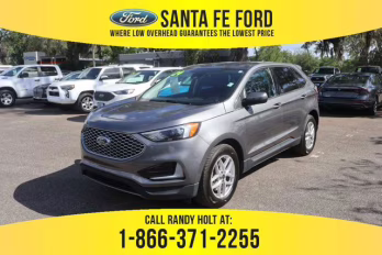 2024 Gray Ford Edge SEL AWD SUV