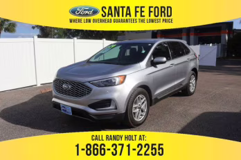 2024 Silver Ford Edge SEL AWD SUV