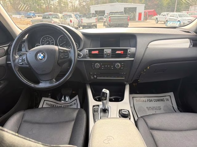 2013 Jet Black BMW X3 xDrive28i AWD SUV