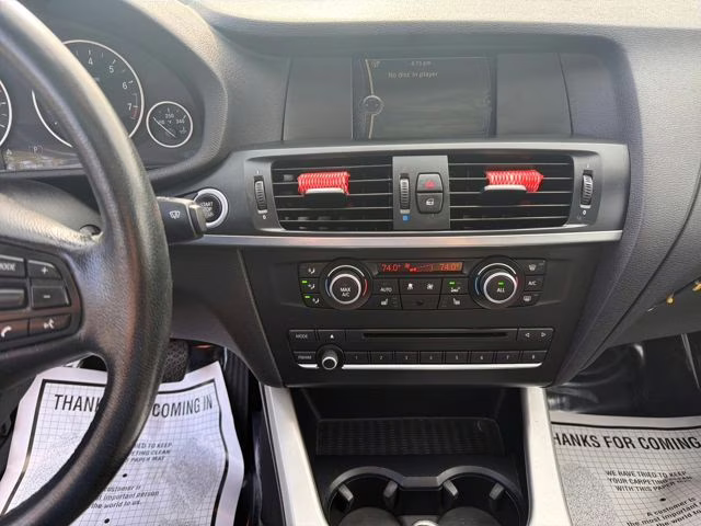 2013 Jet Black BMW X3 xDrive28i AWD SUV