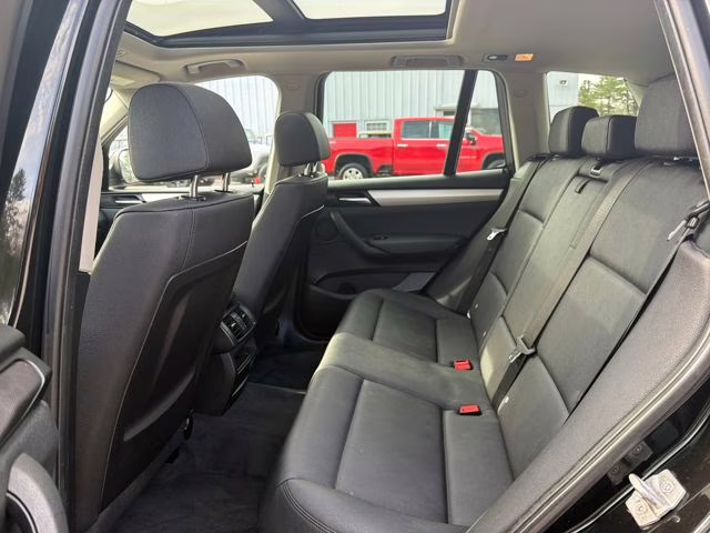2013 Jet Black BMW X3 xDrive28i AWD SUV