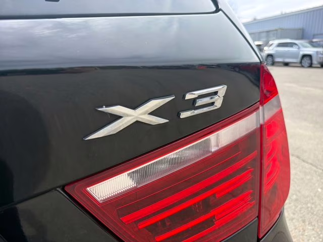 2013 Jet Black BMW X3 xDrive28i AWD SUV