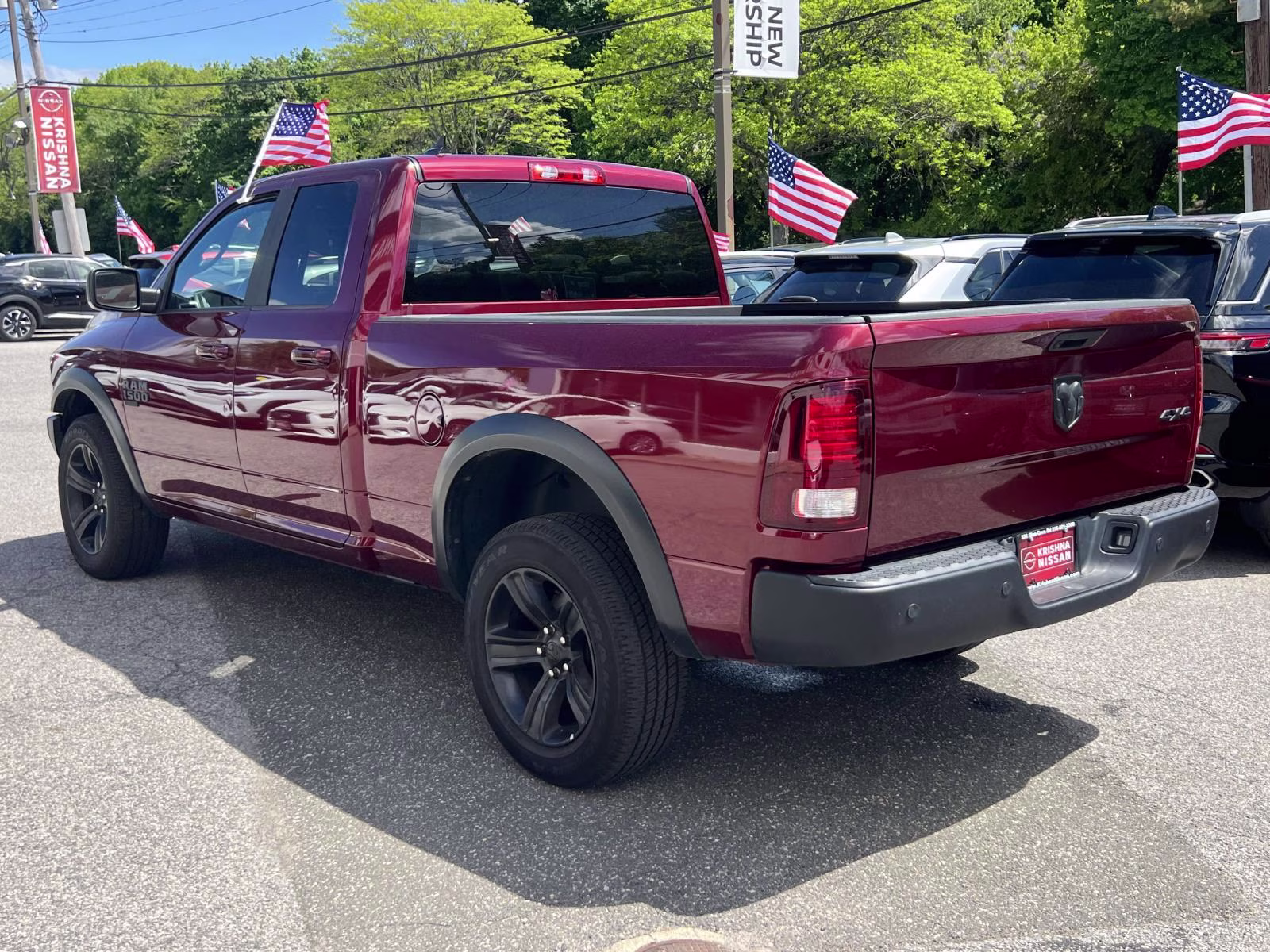 2022 Red Ram 1500 Classic Warlock 4x4 Quad Cab 6'4 Box 4X4 Truck