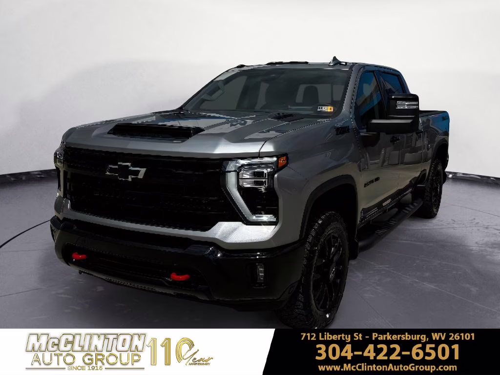 2026 Sterling Gray Metallic Chevrolet Silverado LTZ 4X4 Truck